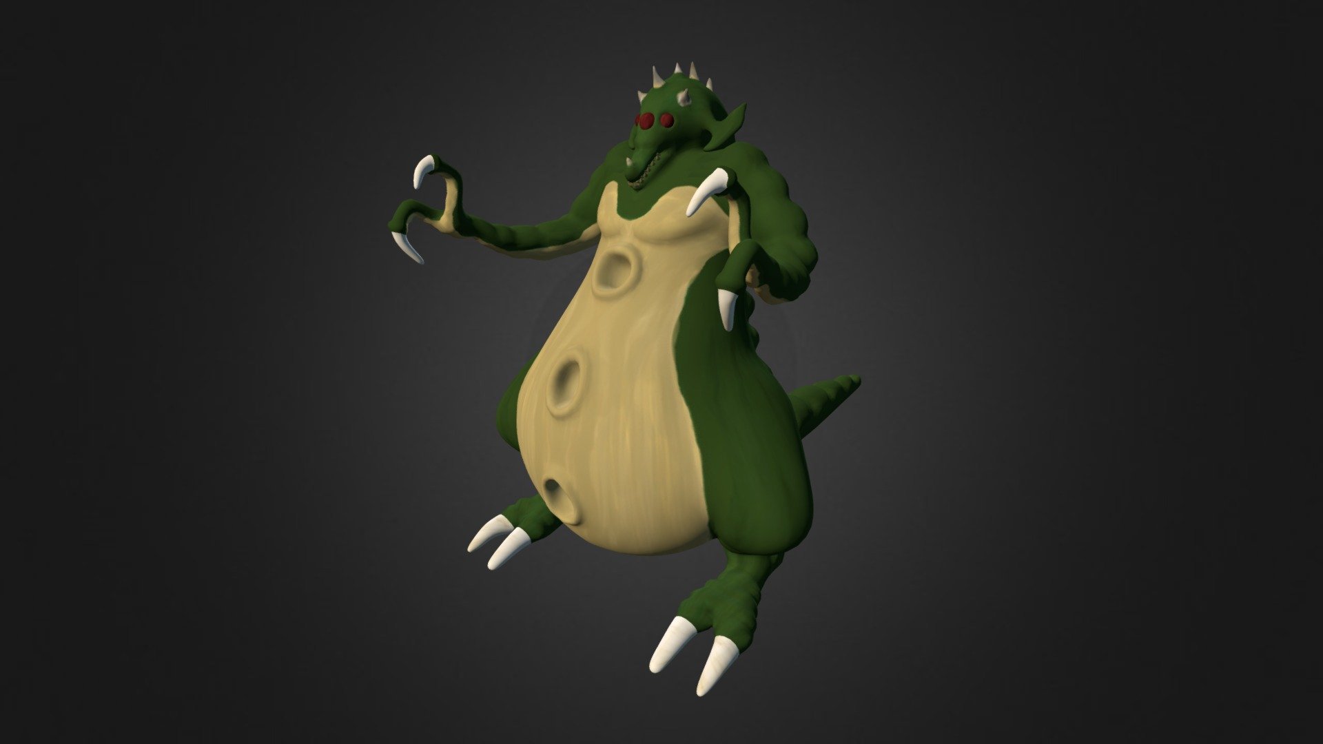 Kraid - 3D model by Ulises Navarrete (@ulisesnavarrete) [dbb4c64 ...