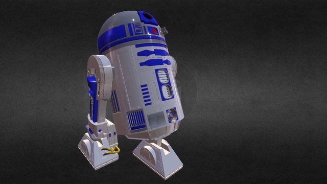 R2D2 3D Model