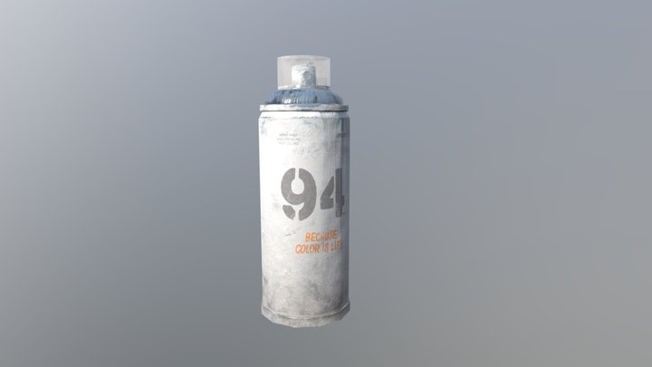 grafiti spray 3D Model