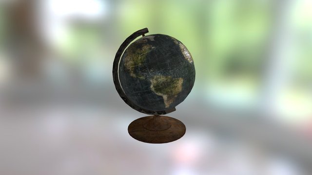 Game Globe 3D Model