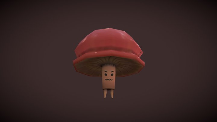 Mushroom v2 3D Model