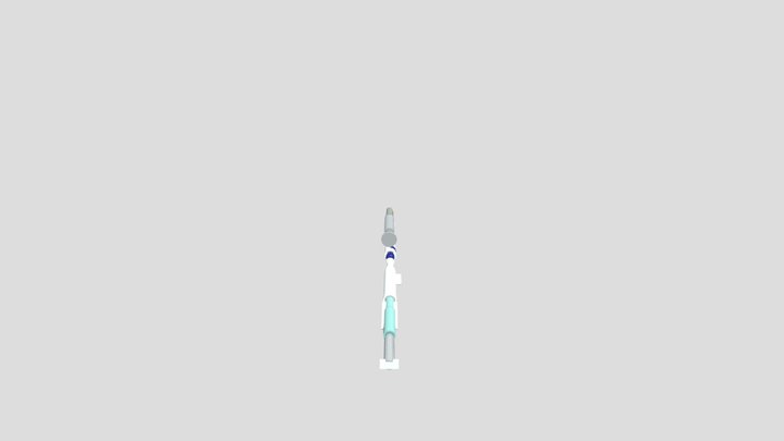 Syringe Assembly 3D Model