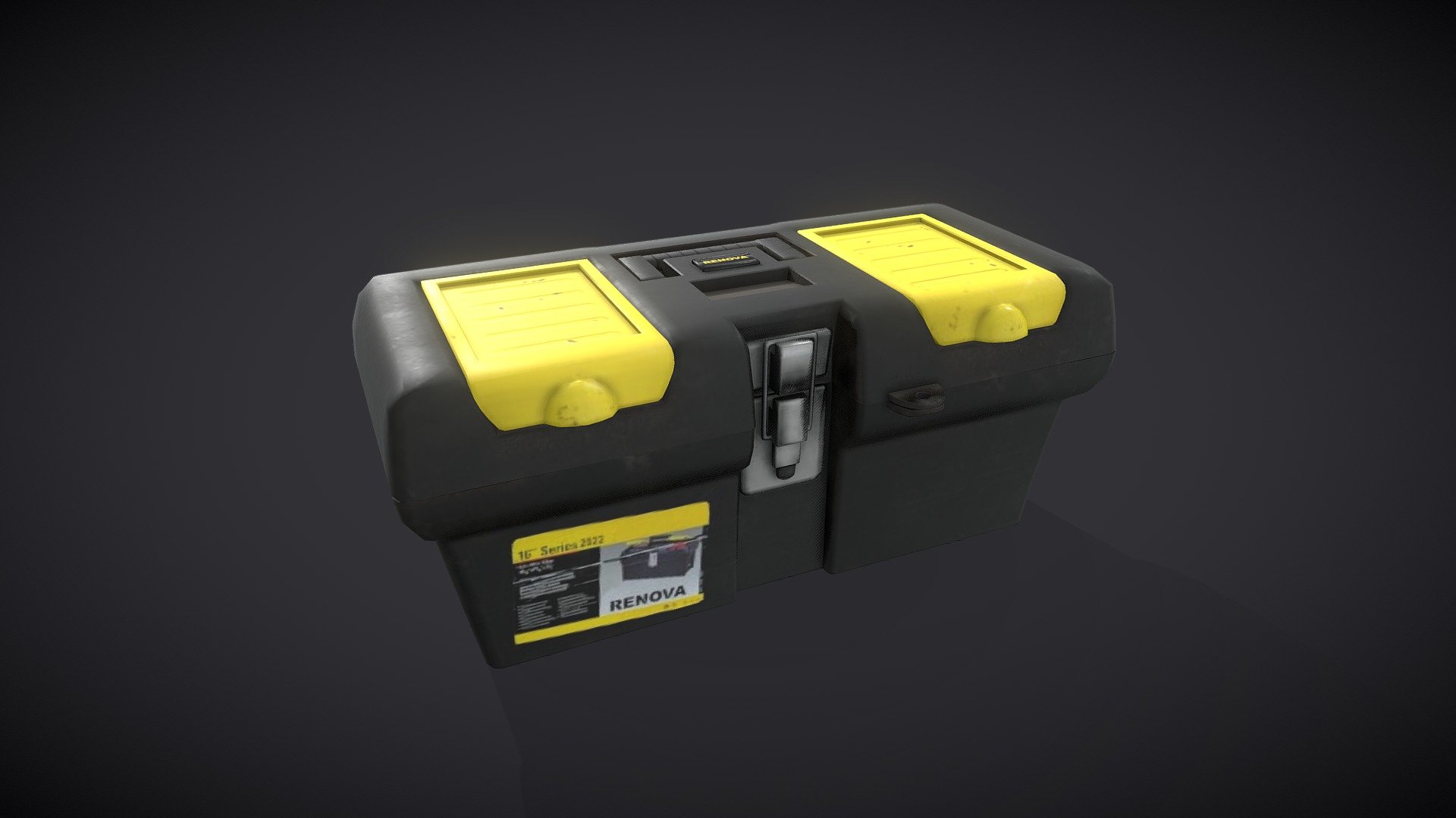 Plastic Toolbox - Buy Royalty Free 3D model by StellarX [dbba3a4 ...