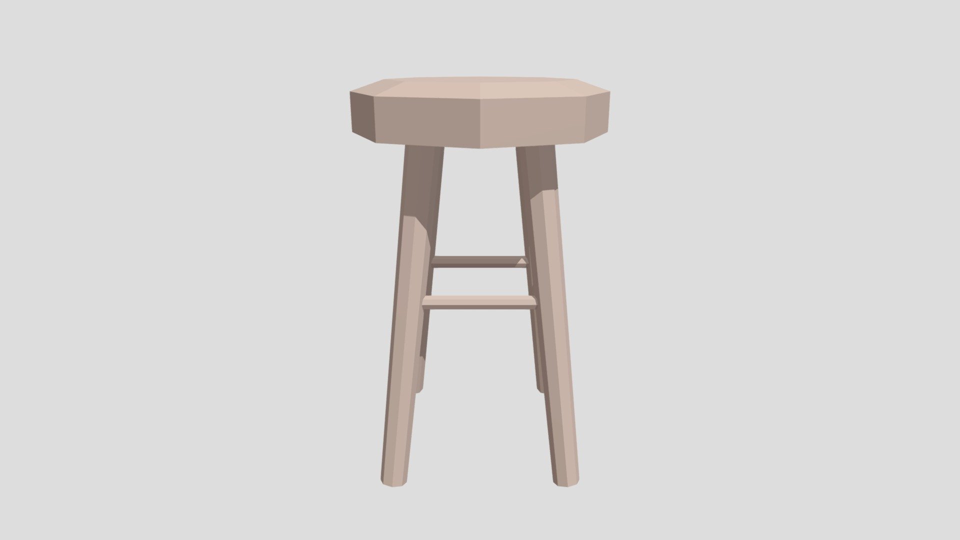 Stool from Poly by Google