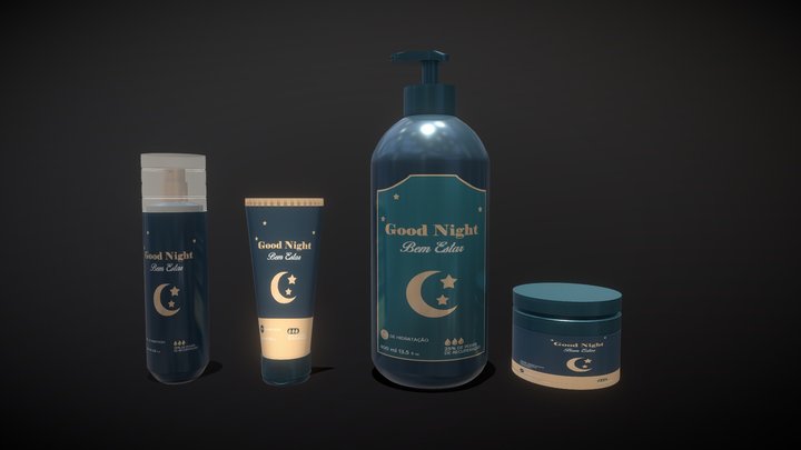 Cosméticos 3D Model