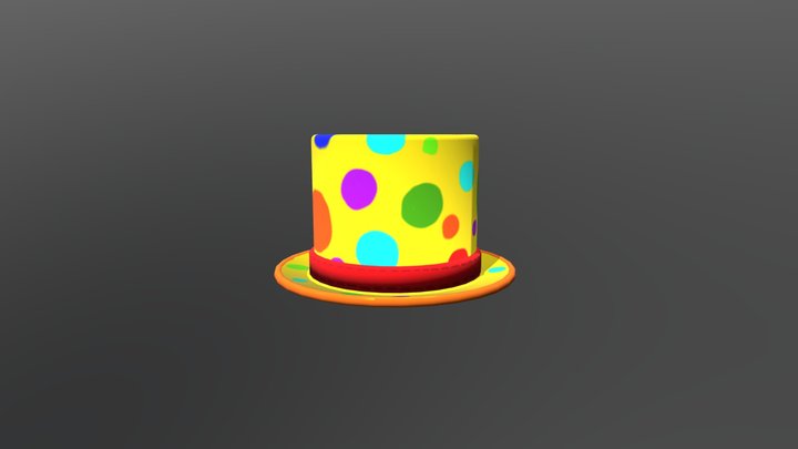 Clown Hat UGC Concept 3D Model