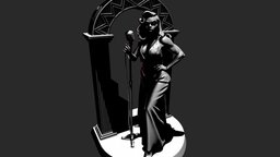 NOIR FEMME FATALE 002 - 3D model by Masterclip3D (@masterclip) [ab05dd8 ...