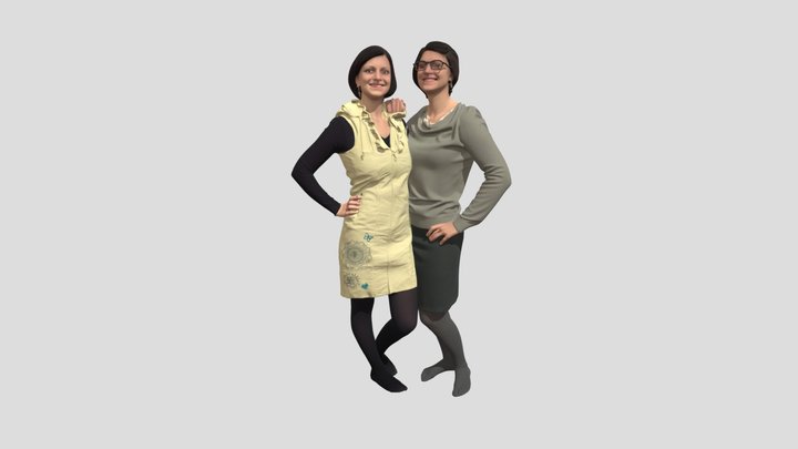 Girlies 3D Model