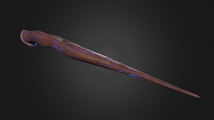 Redwood Wand 3D Model