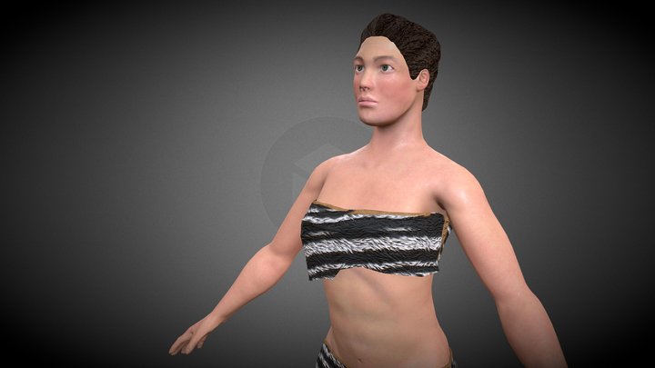 Female Character Update 4 3D Model