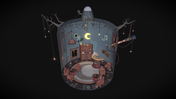 Bar 3D Model