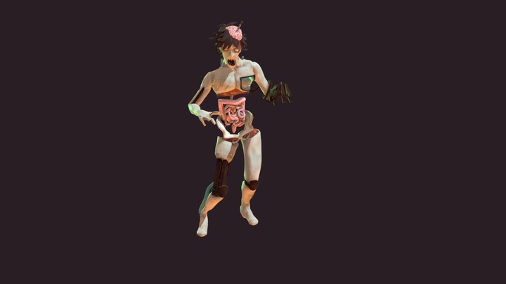 Zombie animation 3D Model