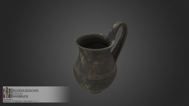 Bucchero-Olpe (II 0161) 3D Model