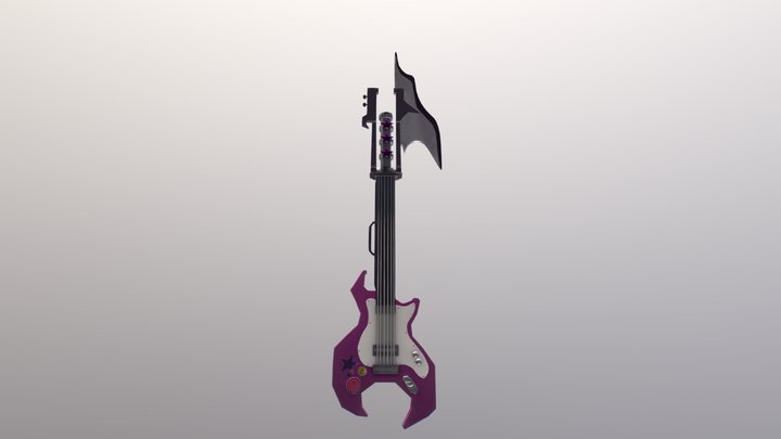 Weapon Design "The Power Chord" 3D Model