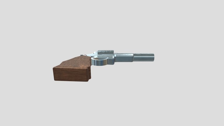 Revolver 3D Model