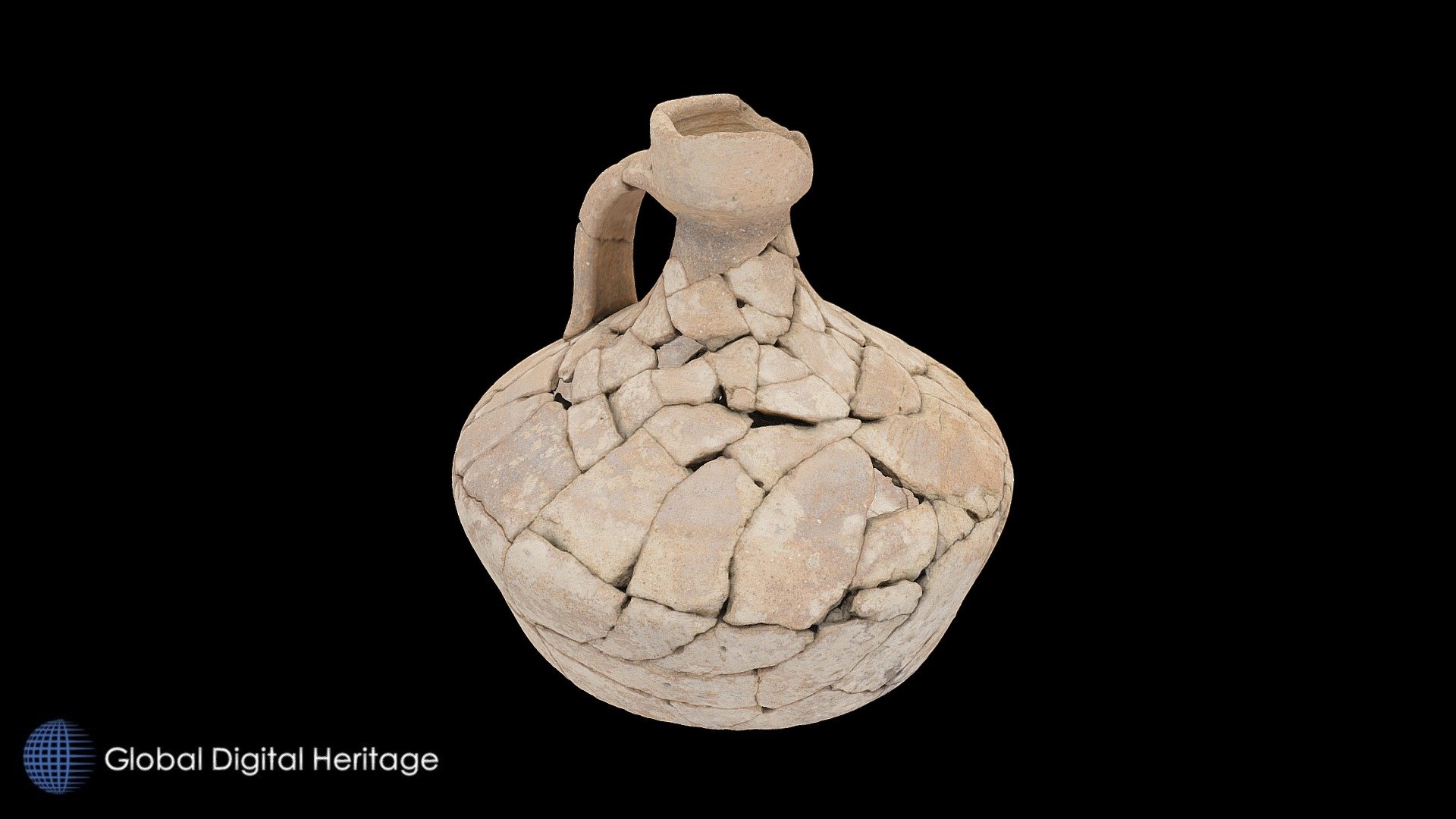 Roman bottle (Fonte da Senhora, Montemor-o-Novo)