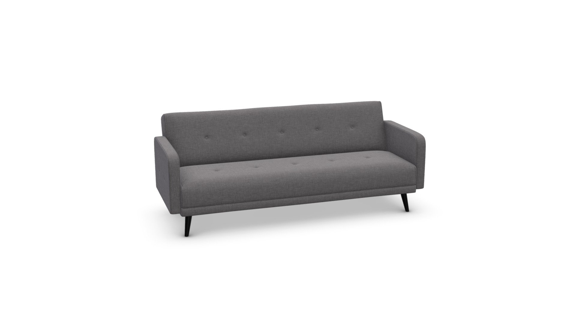 Chou Sofa Bed, Grey 3D model by (madeit) [dbc6036