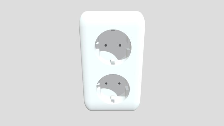 power socket 3D Model
