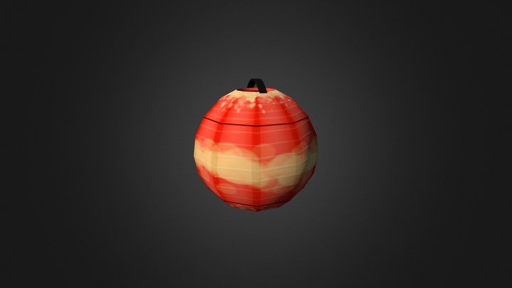 Red Lantern 3D Model