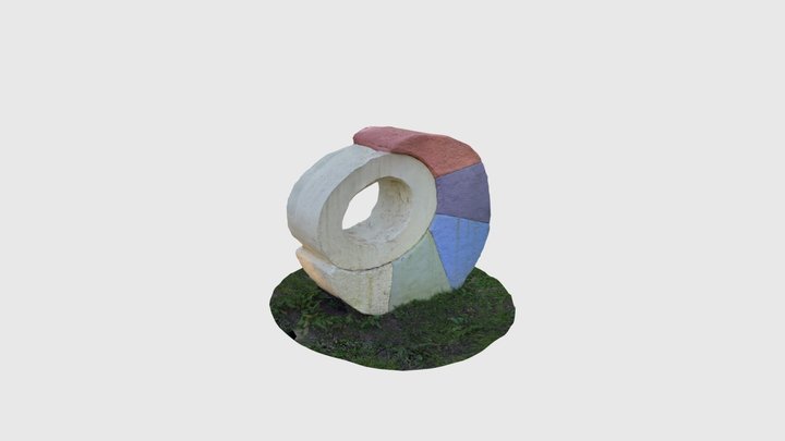Zon en Maan (Wia van Dijk - 1993) 3D Model