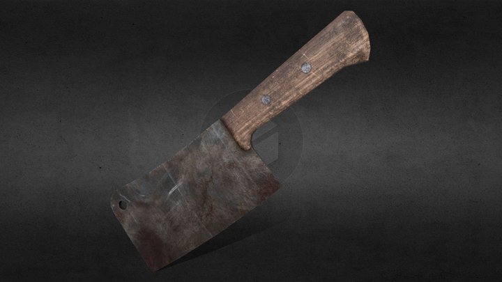 3D model HIE Chinese Big Knife N1 VR / AR / low-poly