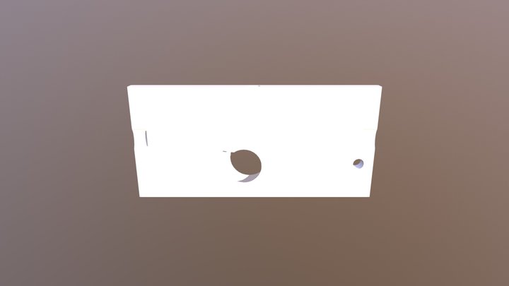 Middle Divider for Star Trek Tricorder 3D Model