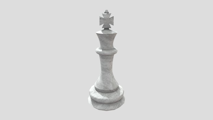 Peão de xadrez - Chess pawn, 3D CAD Model Library