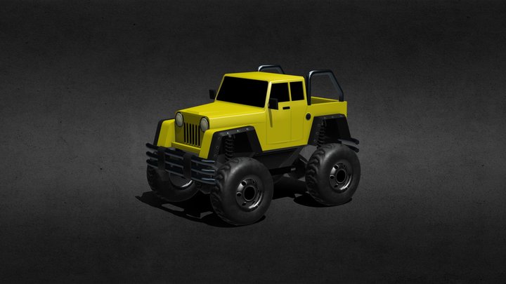 TOY JEEP 3D Model