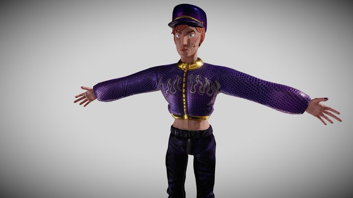 POLICEMAN_ANTRO_VERSION 3D Model