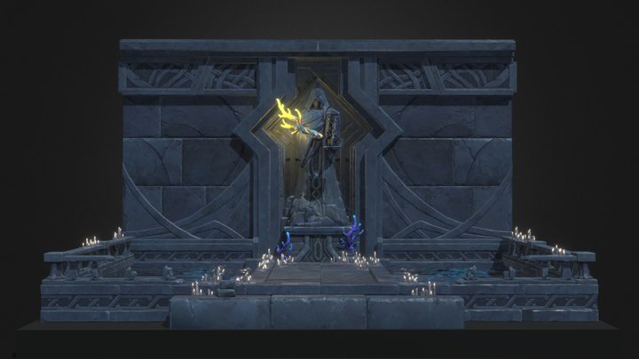 Three Realms Gateway Offering (Genshin 2.5) 3D Model