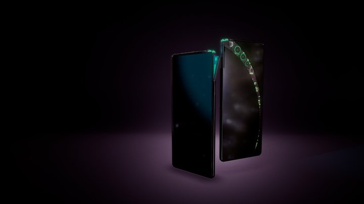 Sci Fi Phone Design – Kostenloses 3D-Modell STL