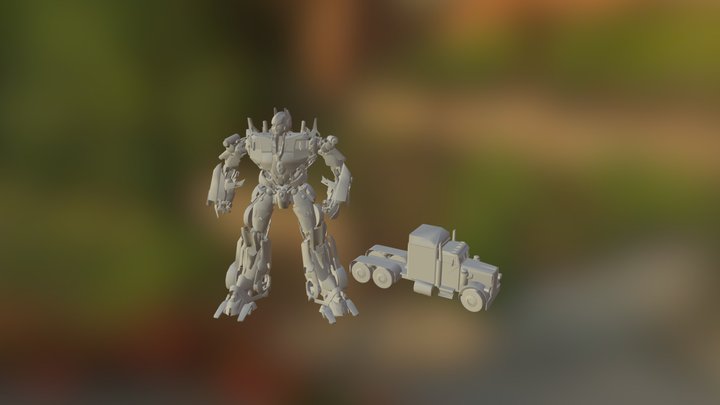 Optimus Prime 3D Model