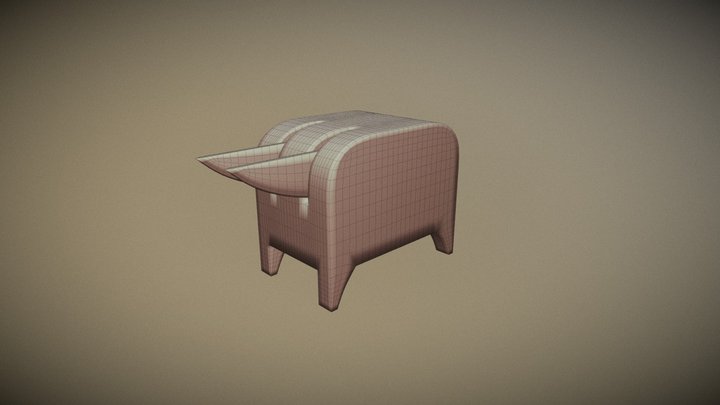 Bull (Insects) 3D Model