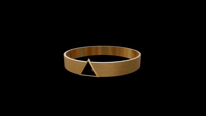 Triangle ring 3D Model