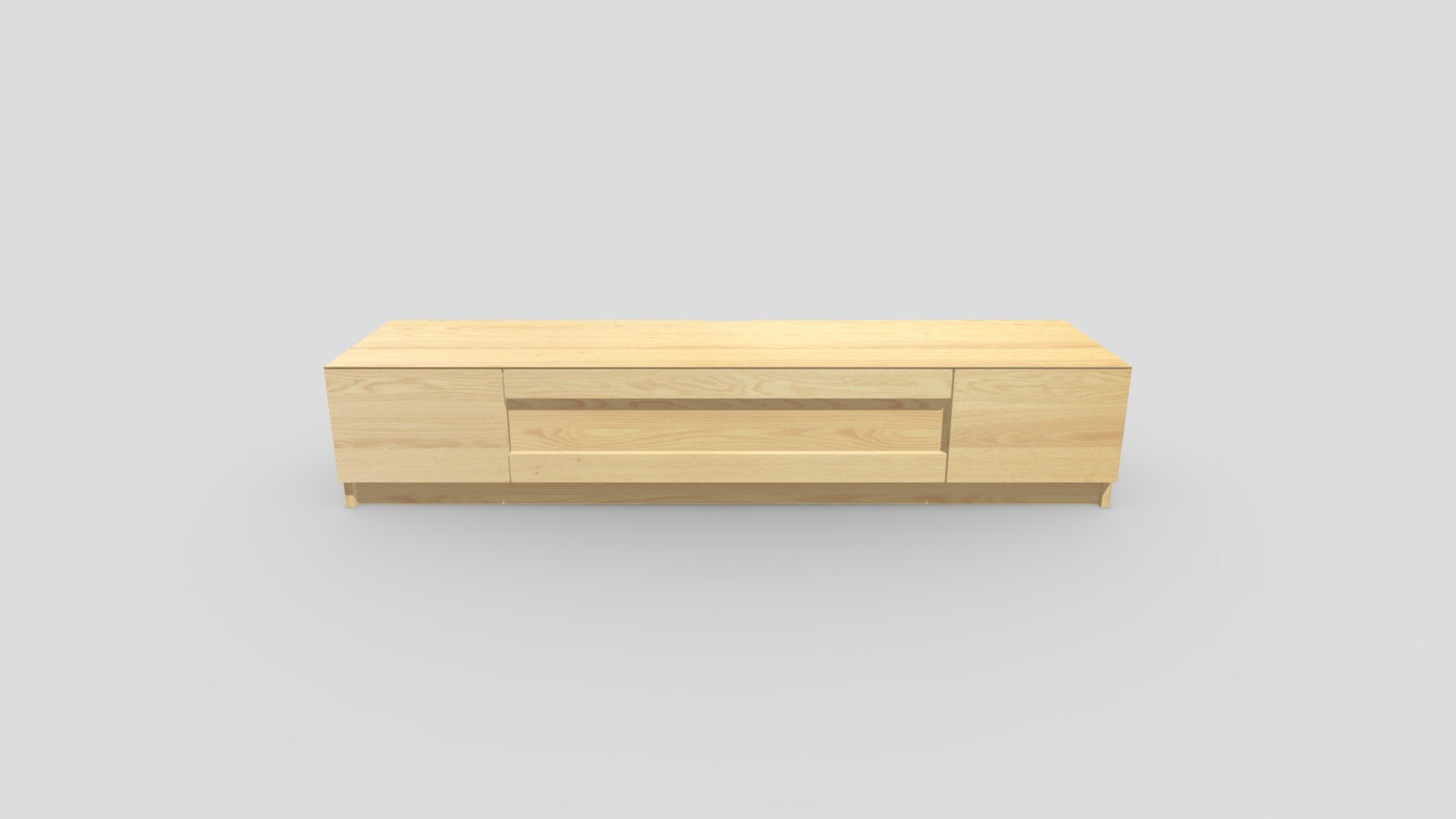 Grosse 180TVスタンド OAK — Sketchfab embed 3D viewer