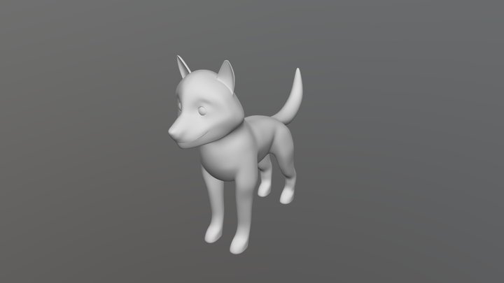 Husky 3D Model