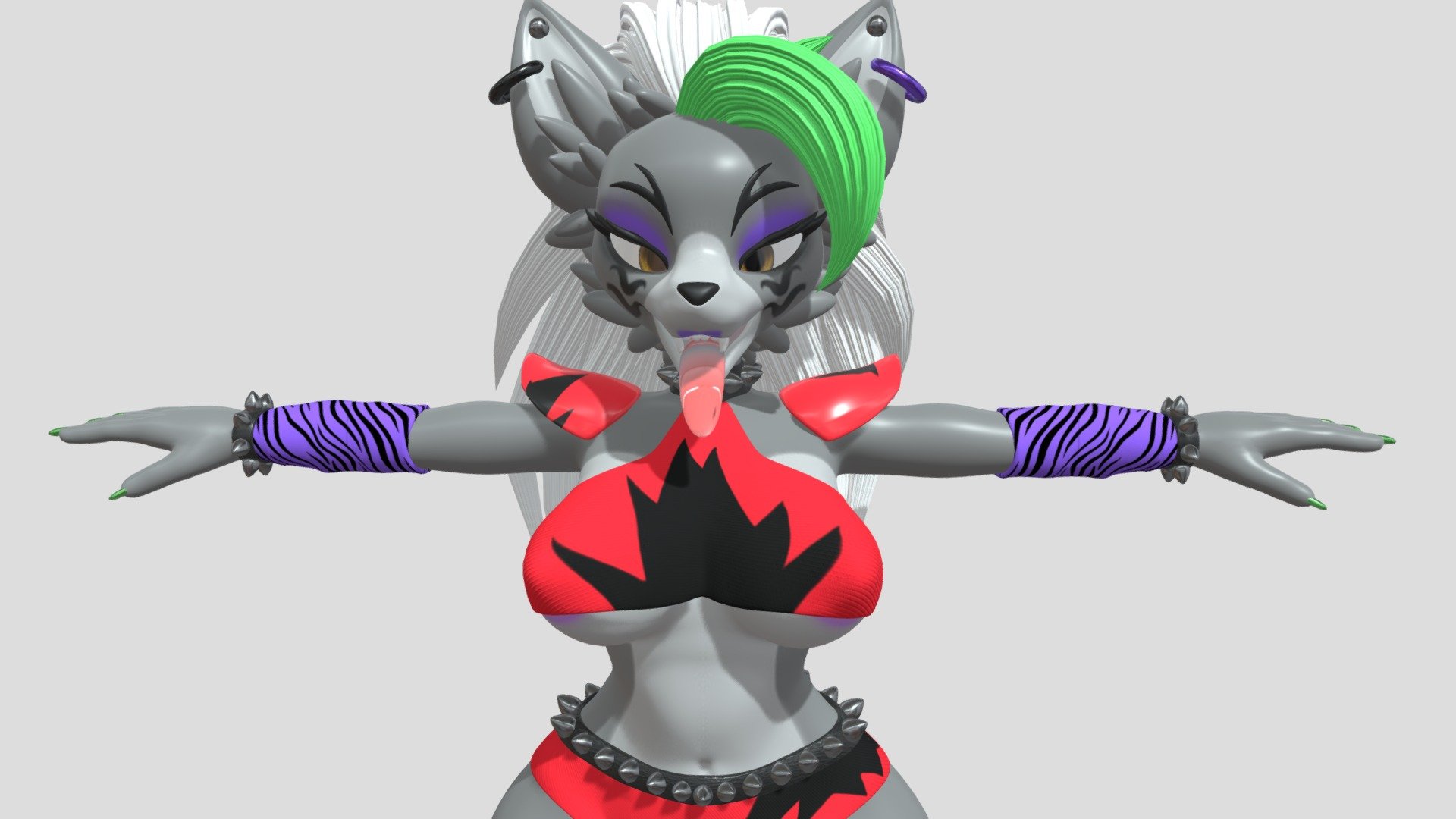 Roxanne Wolf nsfw (Werewolf Roxanne) with rig - Download Free 3D model by  RoxanneTheArtist945 (@RoxanneTheArtist945andFriends) [dbcc0cb]