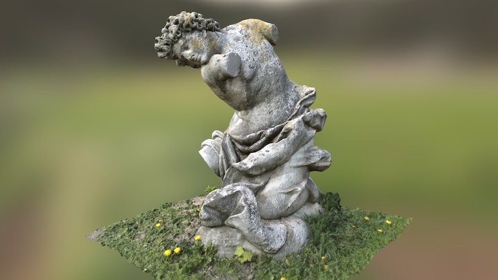 Chateau Slavkov u Brna - statue 1 – Modelo 3D gratuito STL