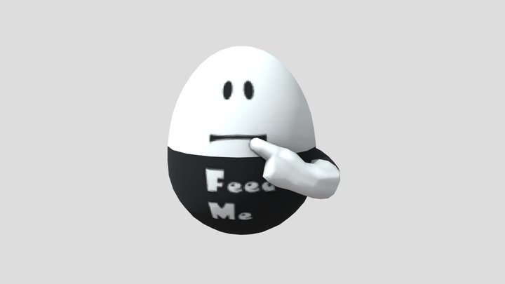troll egg 3D Model