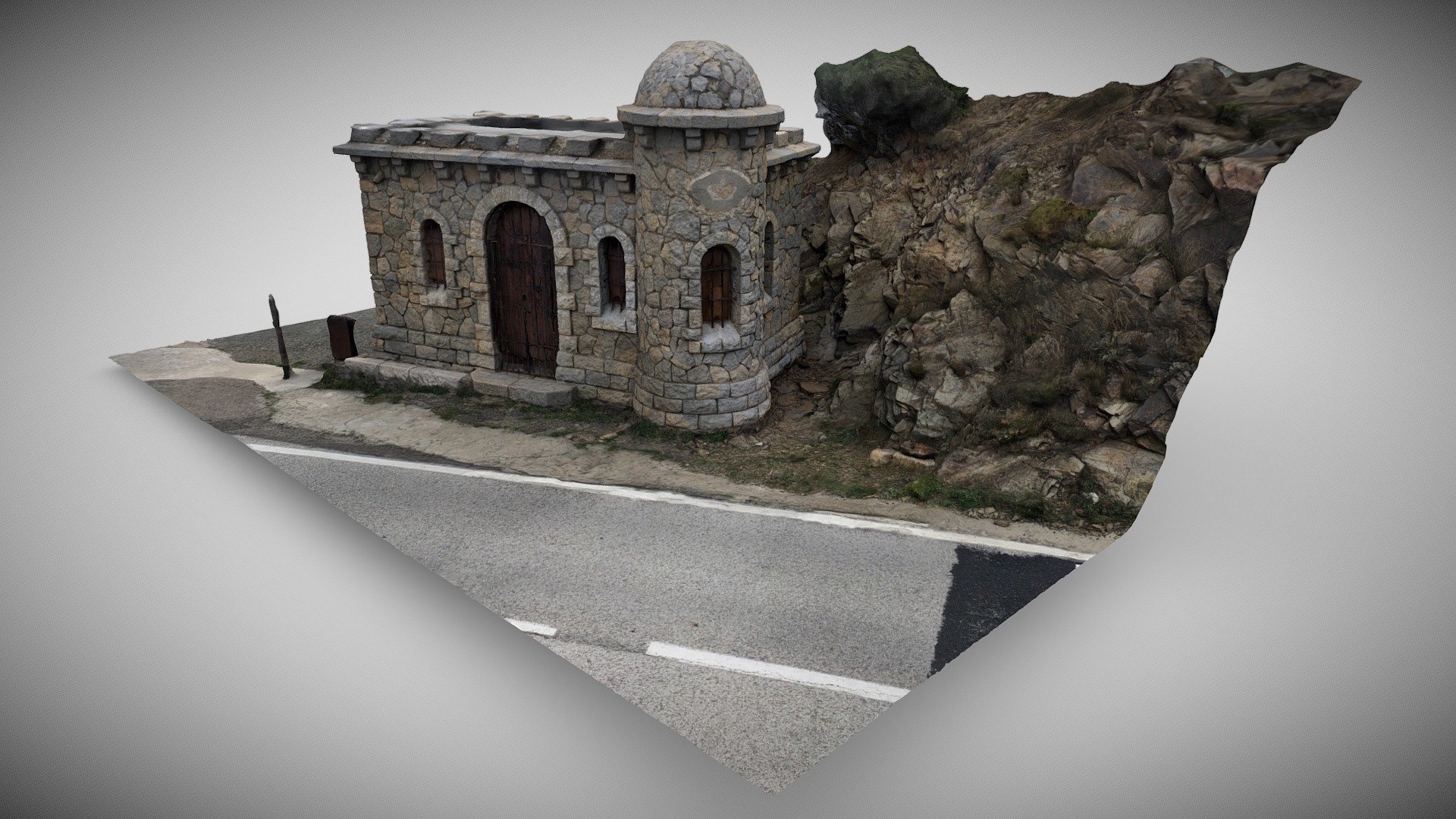 guérite de poste frontière / Cerbère - Port-Bou