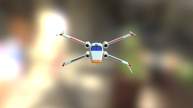 x_wing2 3D Model