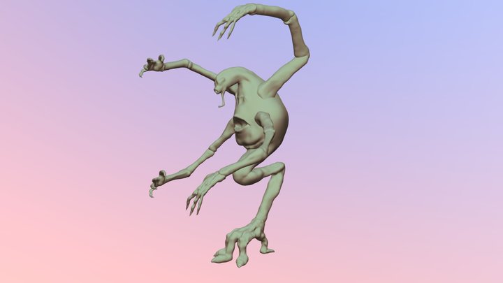 Ethereal Filcher 3D Model