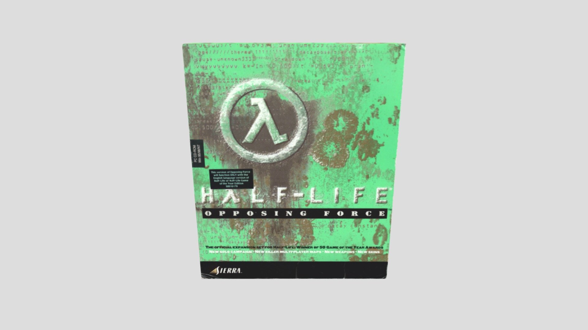 Half-Life Opposing Force Big Box