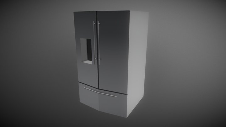 23 Refrigerator #HouseholdPropsChallenge 3D Model