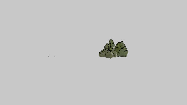 Chinese mountains 3D Model