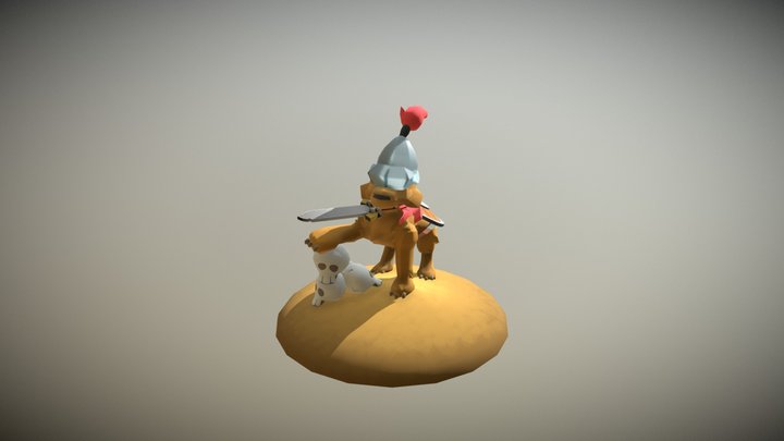Doggo 3D Model