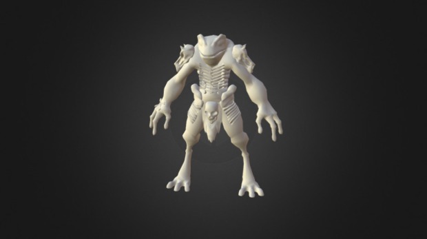 ToadWarrior_02 - 3D model by VorpalStudios [dbd070e] - Sketchfab