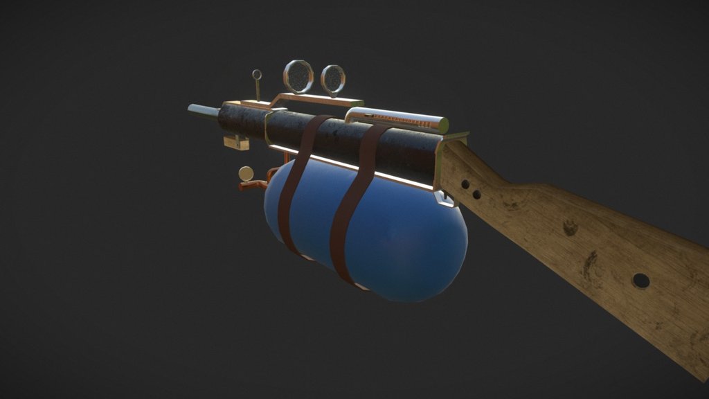 Wasteland Rifle | Early Textures