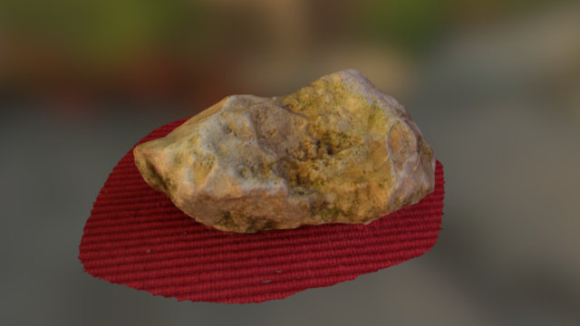 Stone Bottom 3D Model