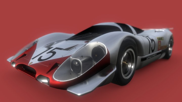 Porsche 917 3D Model